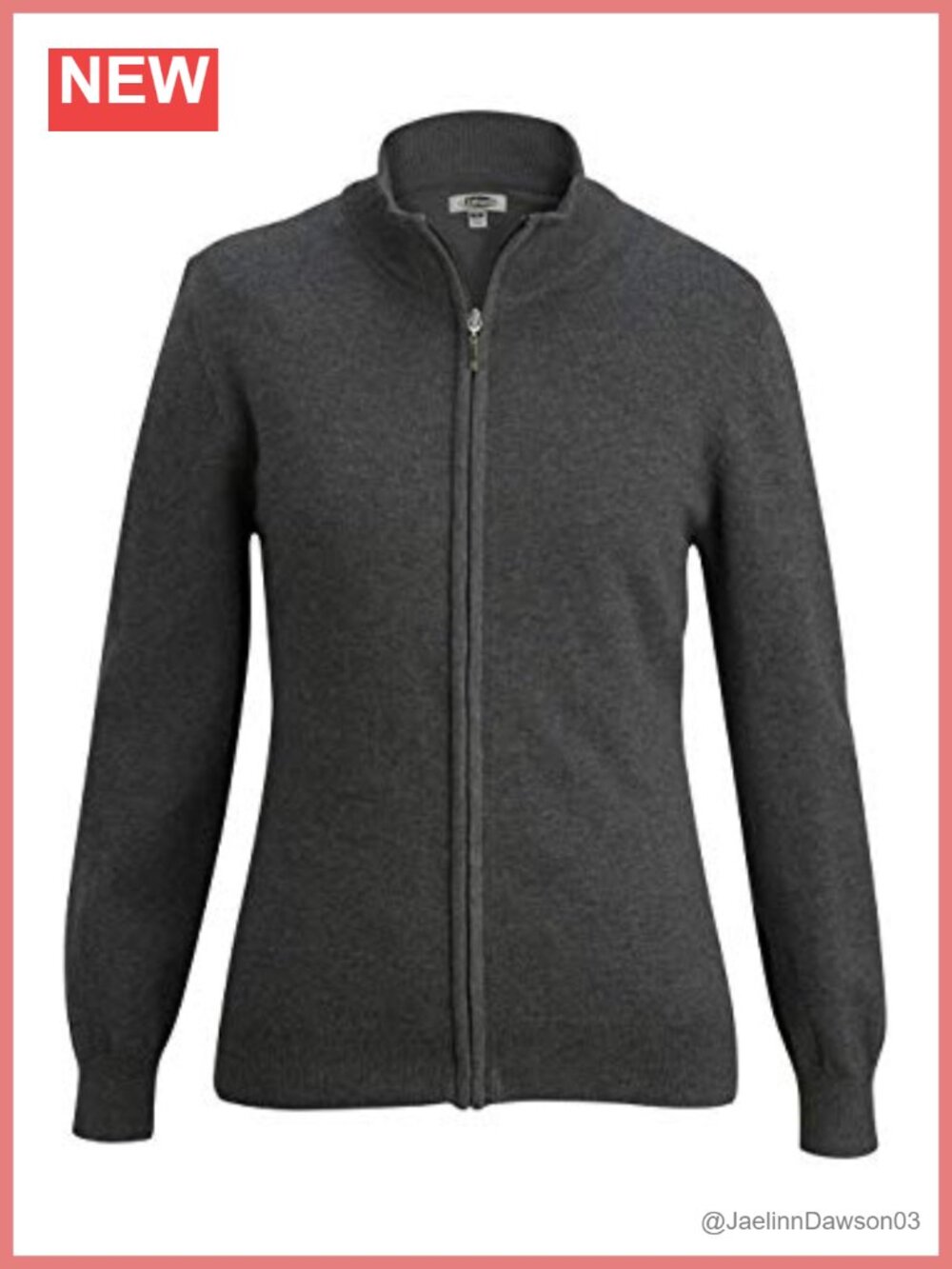 Lightweight Cotton Blend Full Zip Cardigan Sweater